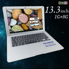 2015 buy cheap 13.3 inch mini dual core laptop netbook android 4.2 keyboard netbook computer with russian keyboard