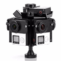 Aerial Photography PV6A 360VR Panoramic Rig Agear Bracket Frame Spherical GoPro Accessories Sport Camera 3 3