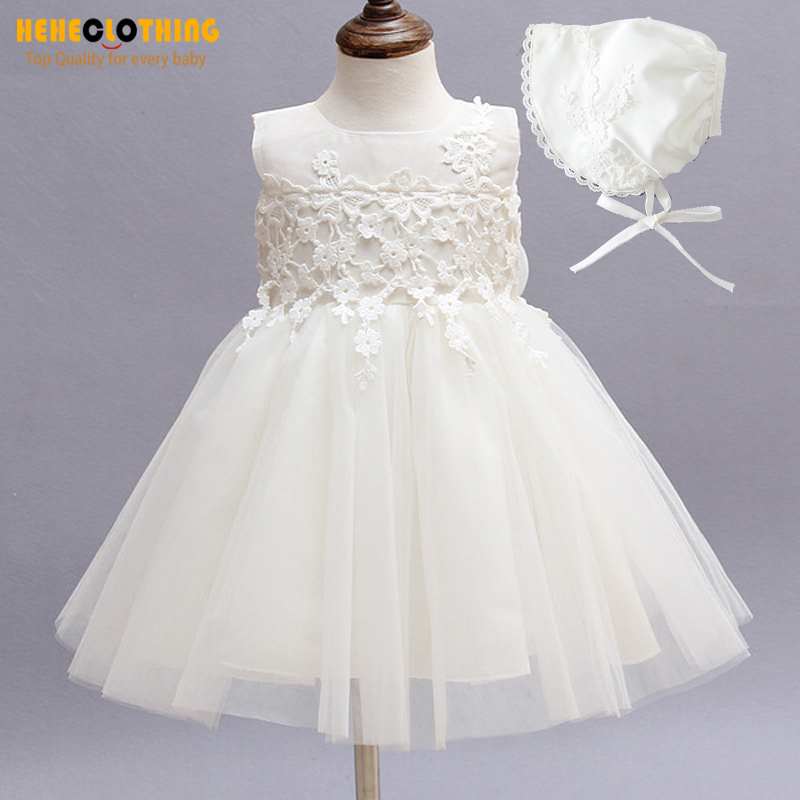 Newborn baby wedding dress