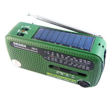 NEW FM MW SW Crank Dynamo Solar Emergency Radio World Receiver