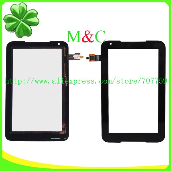 5pcs/lot Original Touch Screen For Lenovo Tablet IdeaTab A1000 With Digitizer Glass Panel Tablet PC Free Shipping+Tracking Code
