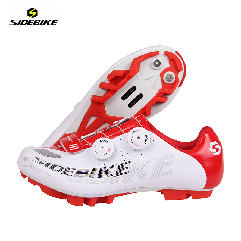 SIDEBIKE Unisex Mountain /Road Bicycle Professional Bike Sneakers MTB Racing Bicycle Self-lock Shoes Athletic Cycling Shoes 002