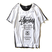 2016 new arrival summer short sleeve men thrasher t shirt palace skateboard brand hip hop high quality stu t-shirts