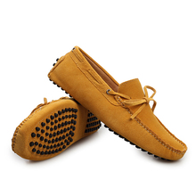 New colors Genuine Leather men flat shoes Brand Moccasins men loafers driving Peas Shoes Fashion Casual