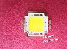20W LED Integrated High Power Lamp Beads White/Warm white 600mA 32-34V 1600-1800LM 24*40mil Taiwan Huga Chip Free shipping