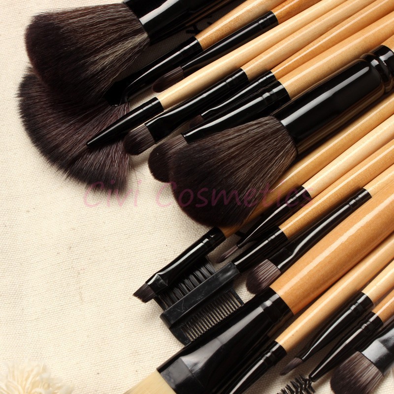 Professional Makeup Brushes Set 18 pcs Makeup Brushes Tools With Drawstring Bag