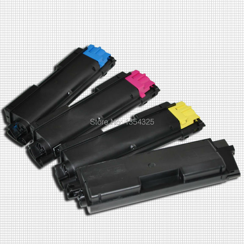 4PC Lot Compatible color toner cartridge For Kyocera ECOSYS M6026cdn Toner KIT TK 590 TK 592