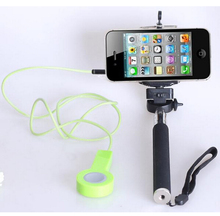 Gopro Mini Tripod Accessories Handheld Monopod Mount Adapter+shutter cable+Smartphone Holder Clip For Iphone 4 4s 5 5s IOS