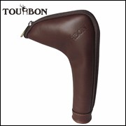 Tourbon-Hunting-Gun-Accessories-Durable-Genuine-Leather-Brown-Rifle-Gun-Bolt-Holder-Protection-Pouch-for-Shooting