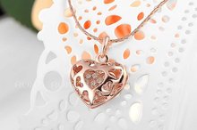 Chain with Pendant Necklace Promotion 18k gold necklace Jewelry fashion jewelry heart Pendant