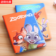 Ultra Slim Zootopia Nick Judy Sloth Painted Leather Case Flip Cover For Apple iPad 2 3 4 Tablet Protective case skins