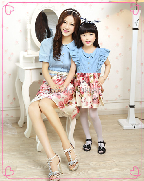 vestidos madre e hija casual