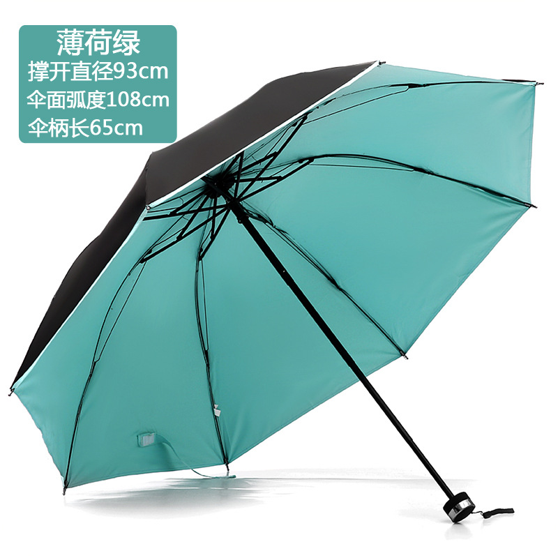 Designers 3D Stereo Effect Rain Drops Style Fold Umbrella Women Men Sun Uv Protection Clear Rain Umbrellas For Sale F4804