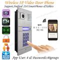New HD Wireless 3G 4G WiFi IR Waterproof Doorbell DoorPhone Iphone Android Mobile Video Door Phone
