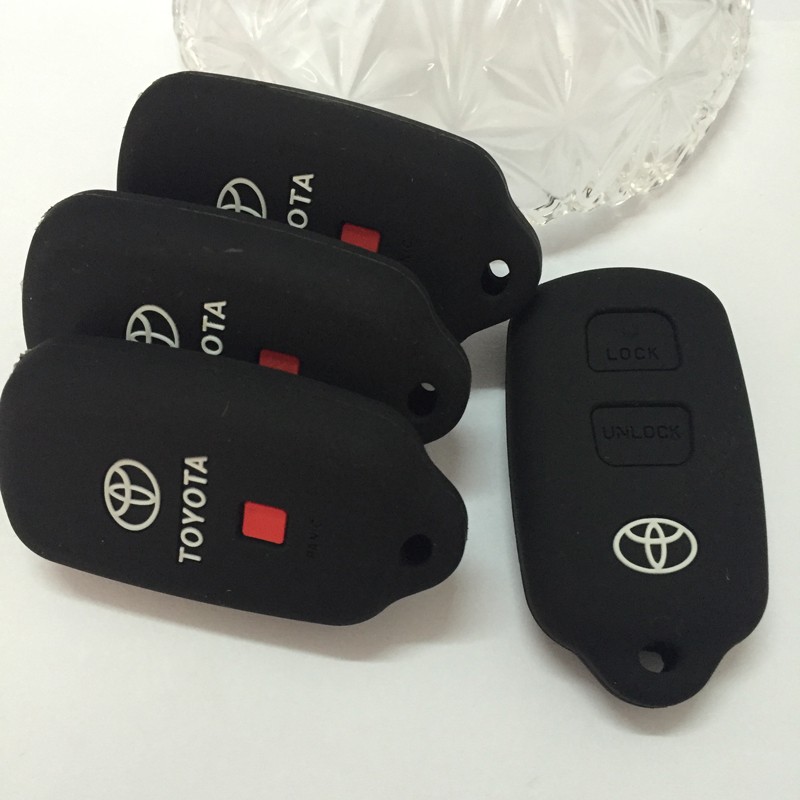 silicone car key sticker toyota