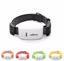 Popular Mini GPS Tracker With Collar GSM/GPRS Positioning Real Time Waterproof GPS Tracker Dog Pet Via Website/iOS/ Android App
