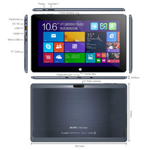 10 6 HD Cube I10 Dual Boot Tablet PC Win10 Android4 4 OS Intel Z3735F Quad