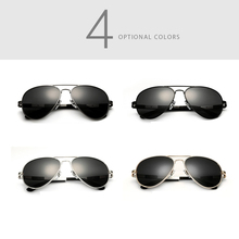 Aluminum Magnesium Aviator Sunglasses Polarized Lens Men Sun Glasses Male Driving Fishing Outdoor Eyewears Accessories 6695