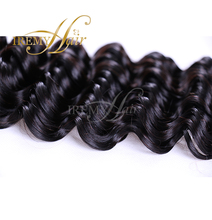 Brazilian curly virgin hair with closure 3 4 pcs human hair weft with lace closure Unprocessed
