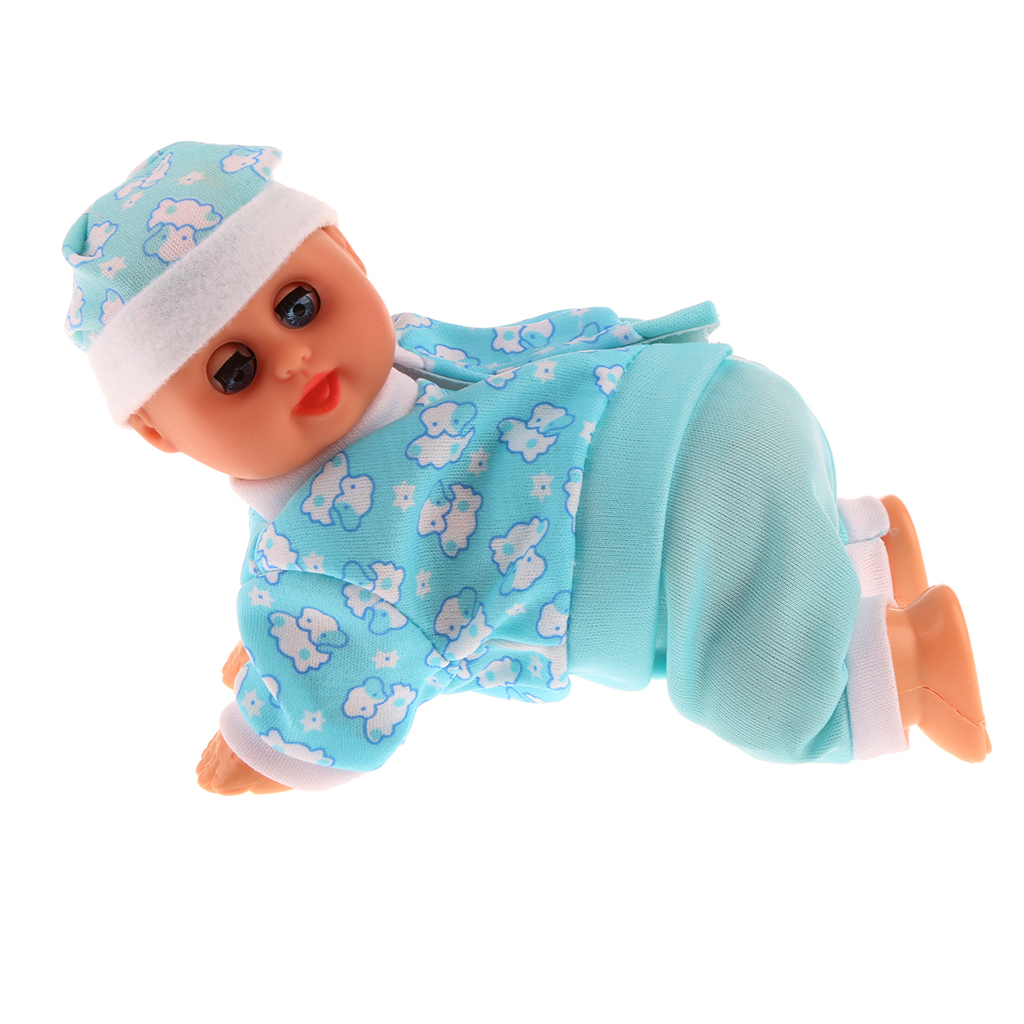 crawling baby doll toy