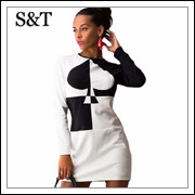 Bodycon-vintage-Dresses-Sexy-Work-Office-Long-Sleeve-White-Casual-Womens-Clothing-Plus-Size-Winter-Autumn
