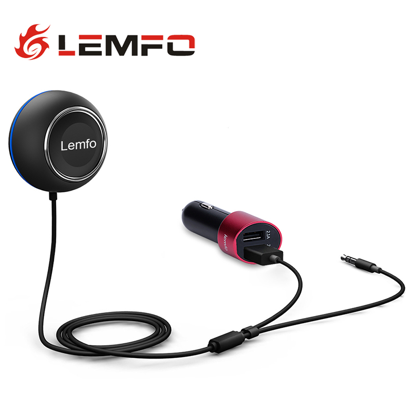 Lemfo Bluetooth Car Kit              iPhone Samsung