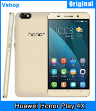 Original Huawei Honor Play 4X 5.5 inch MSM8916 Quad Core 1.2GHz Smartphone RAM 2GB ROM 8GB 4G FDD-LTE & GSM & WCDMA Cell Phone