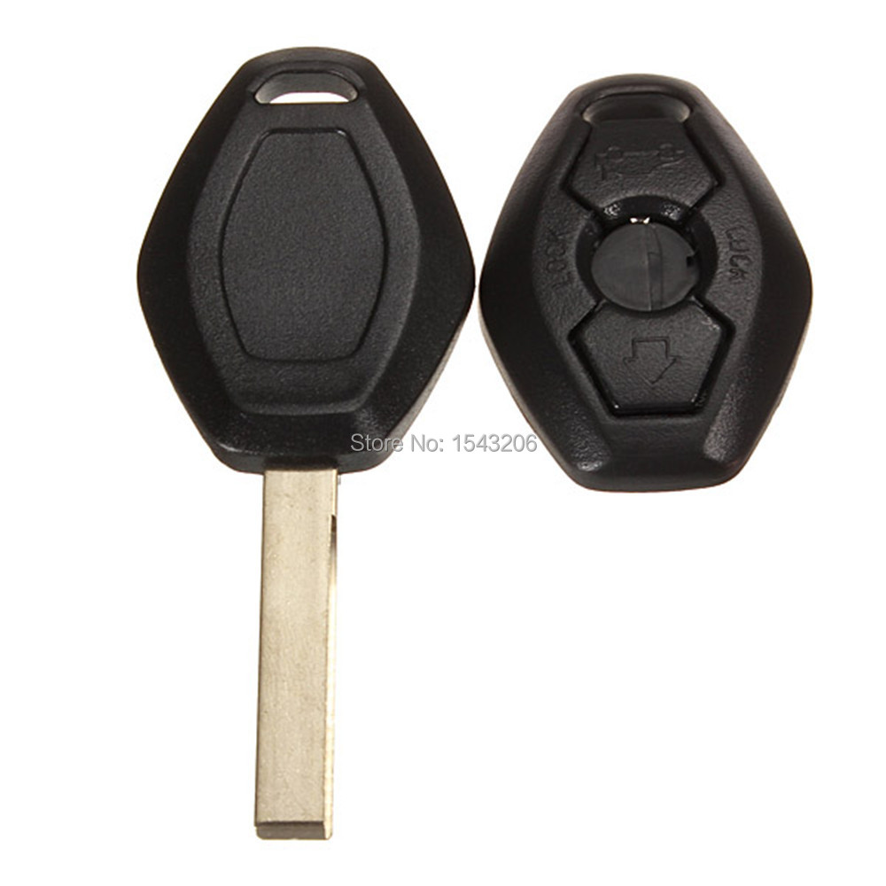 3 кнопки замена ключа автомобиля брелок оболочки чехол для BMW E39 E53 E60 E63 лезвие 96-11