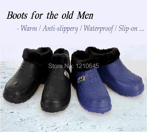 Elderly Winter Men. shoes Boot for Choice  for Olds First elderly Home The of the for men