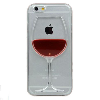 Obudowa 3D iPhone 4 4S 5C 5 5S 6 6S  | kieliszek wina