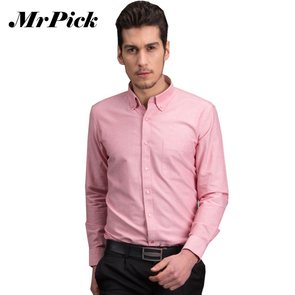 Pink Dress Shirt Men