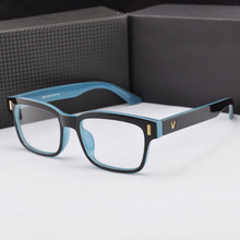 2015 V-Shaped Logo Brand Eyeglasses Frames Optical Glasses Women Fashion Men Spectacle Frame Oculos Feminino Masculino