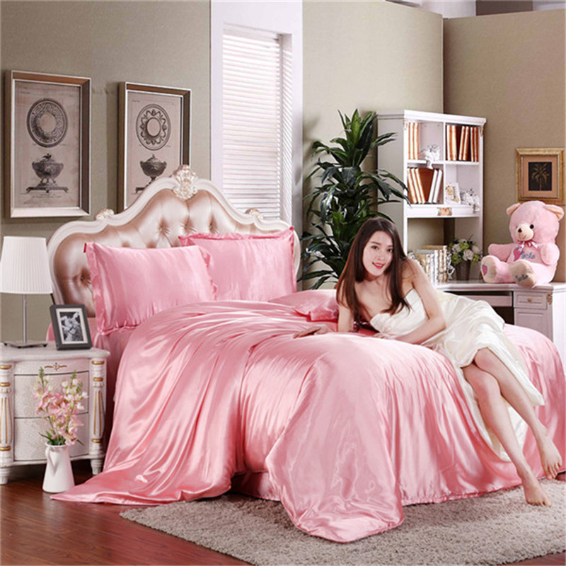 Satin noir couette achetez des lots à petit prix satin noir ... Literie Lin Créatif
