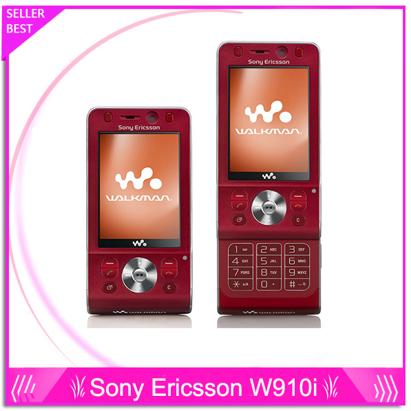 Original Sony Ericsson W910i Mobile Phone 3G Bluetooth W910 Cell Phone One year warranty Cheap Phone