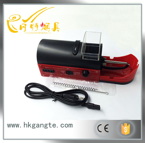 GTC-82A Red  Electric  Tobacco Cigarette Automatic Roller Rolling Injector Maker DIY Machine