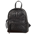 Genuine Leather Backpack Women Fashion Casual Travel Bag Crocodile print Designer Luxury Top Layer Cowhide Small