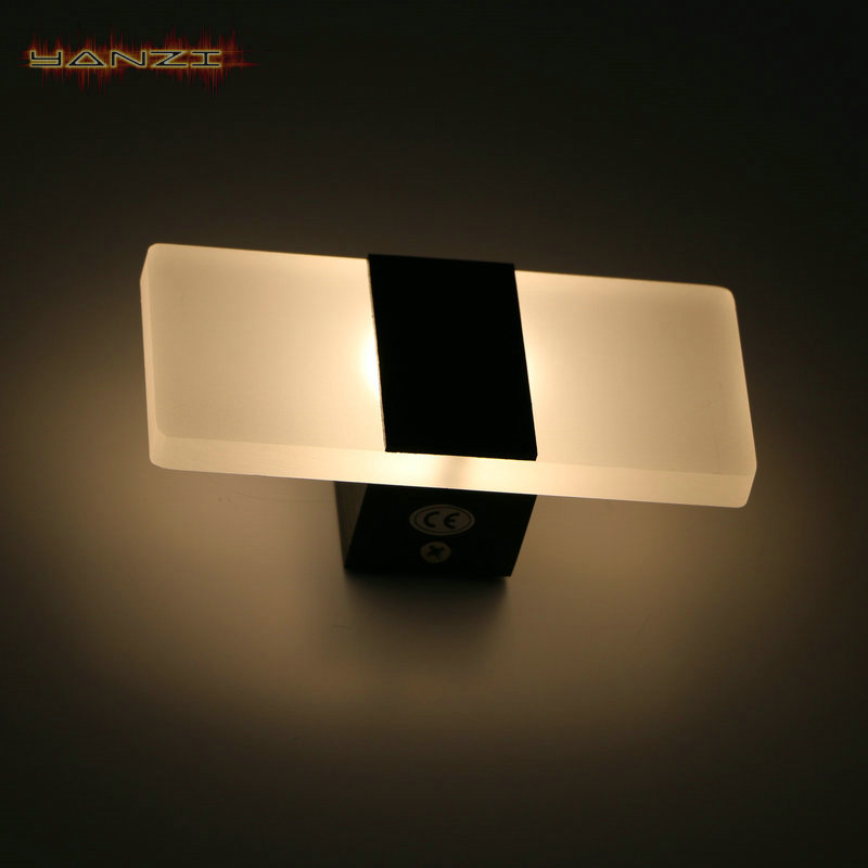 3W Warm white LED Modern Minimalist Mini Sconce Interior Wall Lamp Surface Mounted Home Decoration Fashion Wall Light AC85-265V