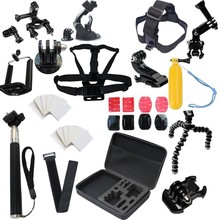 Gopro Accessories Case Monopod Tripod Float Bobber Chest head strap Go pro 3 Gopro Hero 4