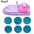 DIY Decoration Nail Art Stamp Stamping Printing Manicure Machine Fashionable Paint Design Kit Set For Nail