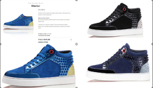 Netherlands brand Latest Fashion casual High Top men Sneakers women rivet shoes Genuine Leather EU 35