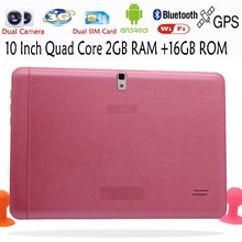 10 inch Original 3G Phone Call Android Quad Core Android 4 4 CE Certification Tablet WiFi