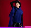 2016 Tidal current male cloak costume cloak clothing slim outerwear wine summer ds costumes The singer