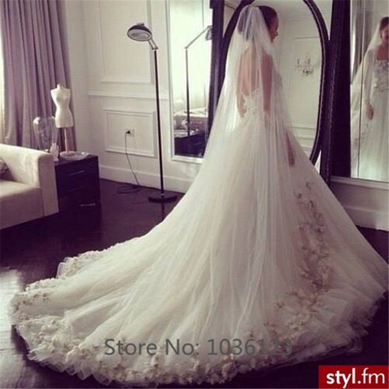 Vestidos de noiva Sweetheart Floor Length Sexy Backless Long Elegant Ball Gown Wedding Dresses 2015 Women