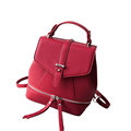 Ladies Designer Embossed Flap Bag Korean Style Three Purpose Shoulder Bag Chic Rucksack Women Fashion Casual