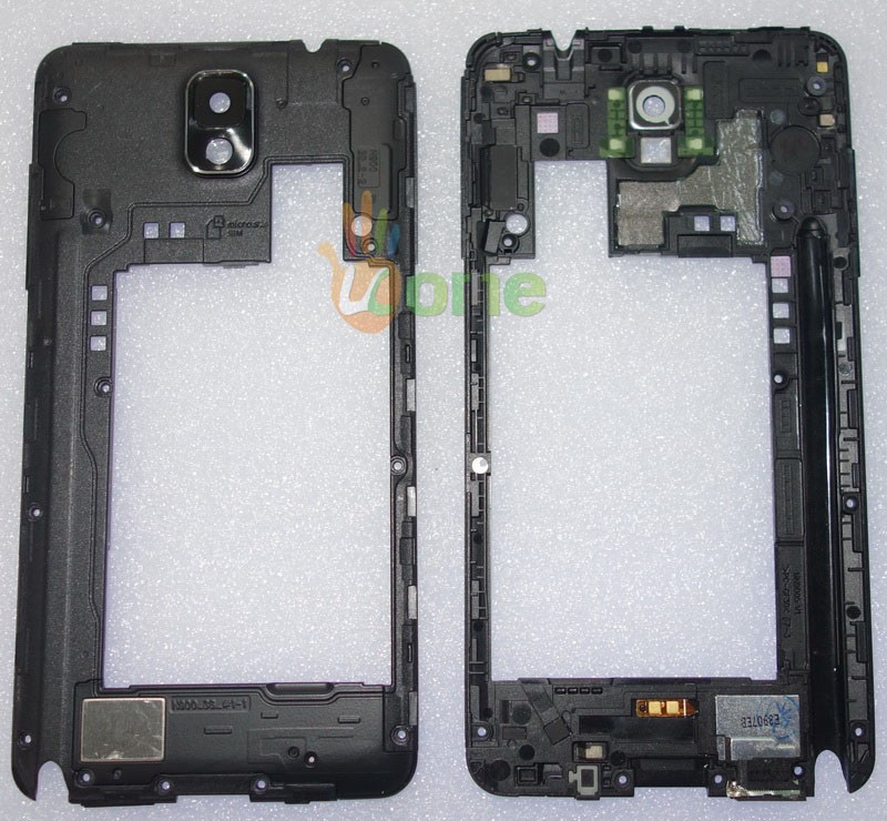 SAM NOTE 3 N9005 middle cover black-2