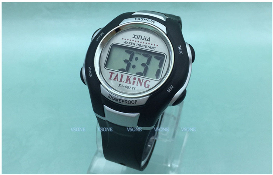 fransizca konusan izle buyuk ses kor insanlar icin kuvars calar saat ses izle voice alarm clockses saat gooum