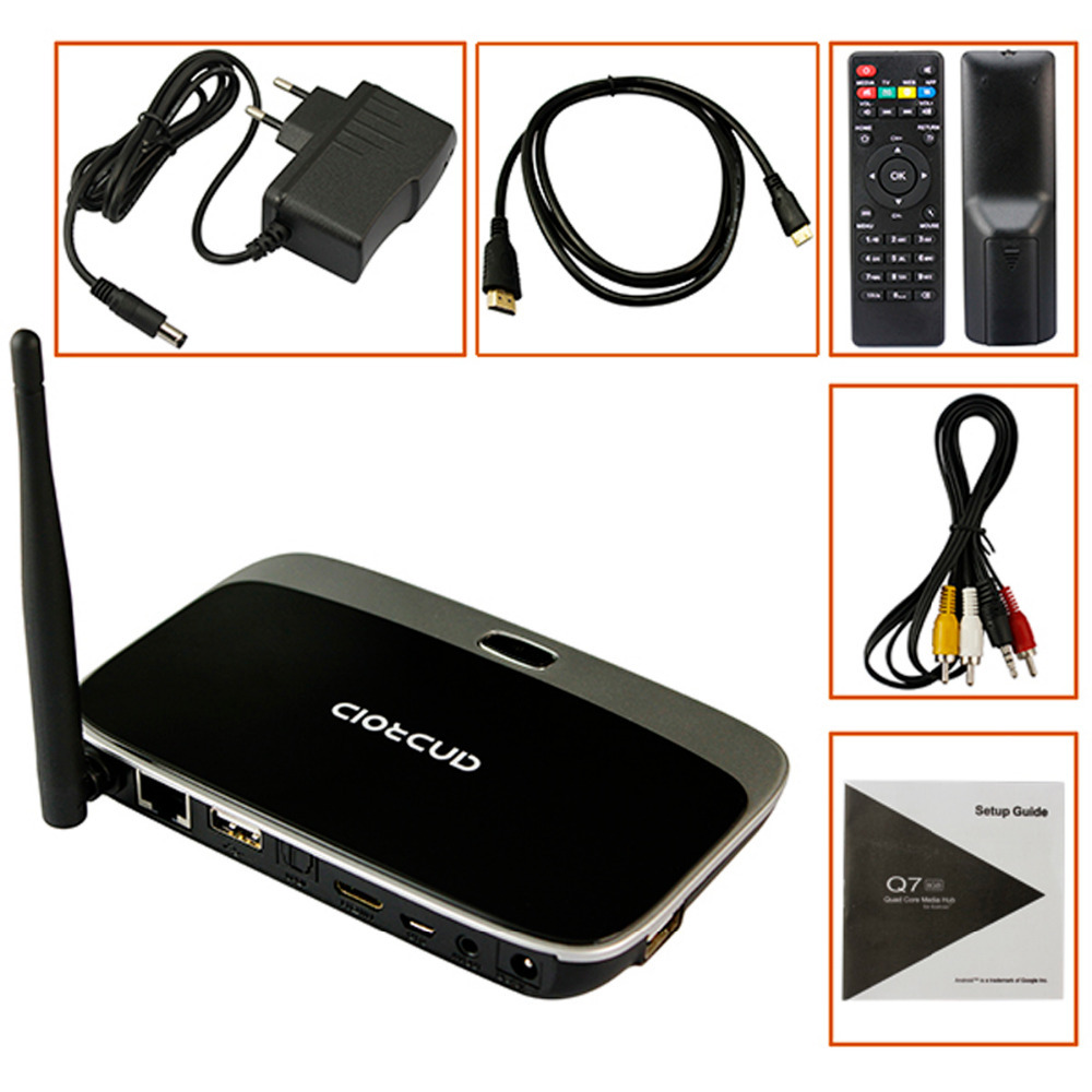 Buy Jesurun B350 Android 4.2 Quad Core 2GB RAM 8GB ROM Smart Multimedia Player 5.0 MP Camera/Bluetooth/Mic + Air Mouse at CooliC