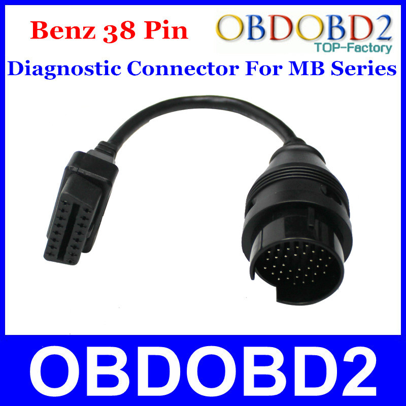    MB 38Pin  OBDII 16Pin   OBD2    38 .  16 . OBD II   MB