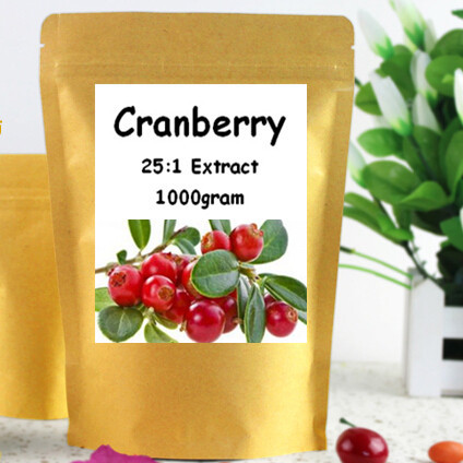 1000gram (35.2oz)Nature Cranberry 25:1 Extract Powder Antioxidant Activity free shipping