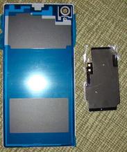 Original Back Glass Cover With NFC Antenna Adhesive For Sony Xperia Z1 L39H C6902 C6903 Battery